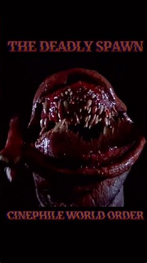 THE DEADLY SPAWN • 80's Scifi Horror #Scifi #Horror #CreatureFeature #Shorts