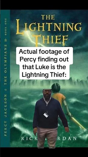 Actual footage of Percy finding out that Luke is the Lightning Thief: