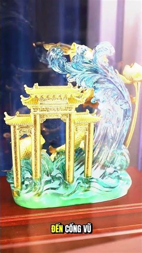 24K Gold-Plated Carp Leaping Over the Dragon Gate Masterpiece: The Ultimate Premium Feng Shui Gift