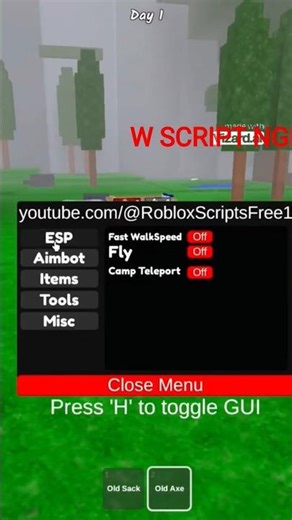99 nights in the forest script Fly+AIMBOT #roblox #shorts