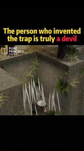 Pure Principle Feeds on Instagram: "The person who invented the trap is truly a devil 😈🪤 Some inventions save lives… and some were clearly made by someone who wanted to mess with the world. 😅 Traps are designed with one goal — to outsmart whatever steps into them. Every hinge, every spring, every pressure plate is engineered so precisely that once it triggers… there’s no escape. ⚙️ From ancient pit traps to modern mechanical snap traps, the idea has stayed the same: predict movement, then pun