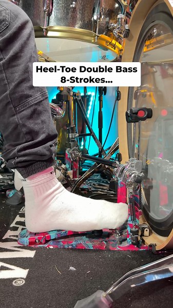 8-Stroke Heel-Toe Double Bass Pattern