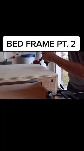 Build Your Own Platform Bed Frame with Plywood