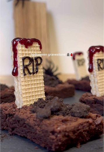 Halloween-Grabsteine: Einfaches und schnelles Rezept