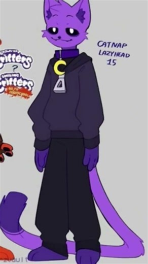 cat Alien e smile crittes 💜🧡💚^⁠_⁠^ #edit $_$