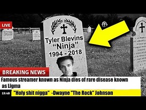 !BREAKING NEWS!: Famous Fortnite streamer known as Ninja dies of Ligma