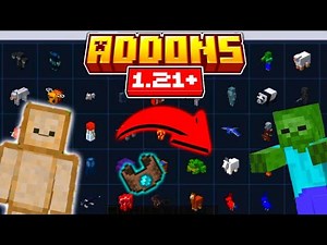 MORPH ADDON PARA MINECRAFT BEDROCK 1.21 | Cómo convertirte en cualquier MOB de Minecraft 1.21