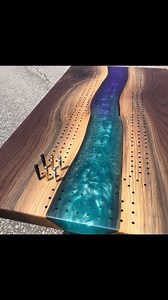 World's Biggest Cribbage Board??!! - Although this crib board is much larger than the traditional cribbage board most people play on, the world's largest crib board was 50 feet, 11 inches long. Darcy Iversen built the huge cribbage board from one tree in his shop and the game is designed to be played with cans or bottles (of beer of course) rather than the traditional pegs. - This was the first cribbage board that we built in our shop and I am sure it won't be our last. Here's what we used to bu