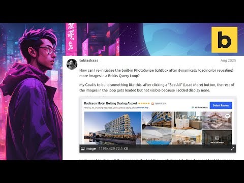 How to Load All Image from Query Loop on Lightbox with Bricks Builder