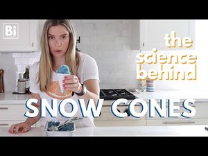 THE SCIENCE BEHIND SNOW CONES & SHAVED ICE: phase changes & energy transfer [science through food]