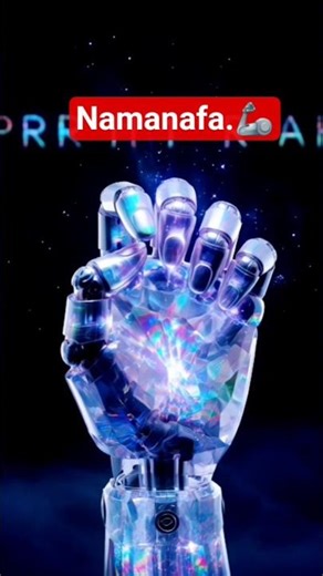 Crystal Hand 🦾 ; [Made With Ai] #magic #crystals #shortsfeed #short #shorts #shortvideo #spiderman