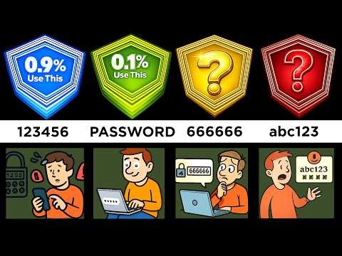 Comparison: Most Common Passwords