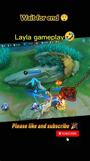 Layla gameplay 💪#mobilelegends #shortvideos
