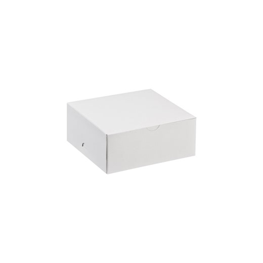 White Cake Box 5x5x2.5" | Small Treat Box