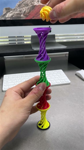 Decompression 3D printed toys