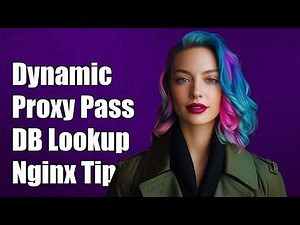 nginx dynamic proxy_pass based on database lookup