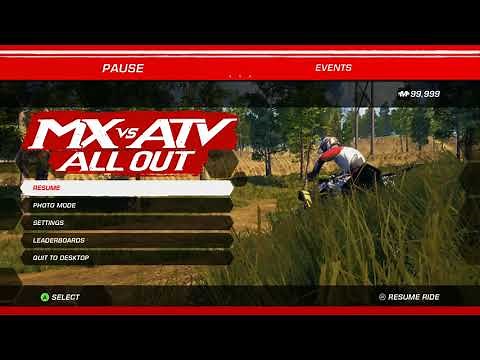 MX vs ATV All Out: (Cosmos) Cheat Table (Made For Codex)