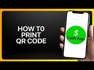 How To Print Cash App Qr Code Tutorial