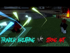 String Demon Art VS Thunder Breathing | Demon Slayer RPG 2