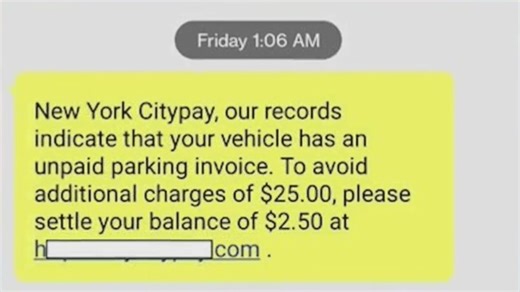 Scam alert: NY CityPay text messages are fake