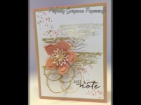 Stampin Up Botanical Builder Thinlits and Timeless Textures Stamp Set