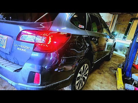 Subaru Outback Rear Brake Pad Replacement DIY