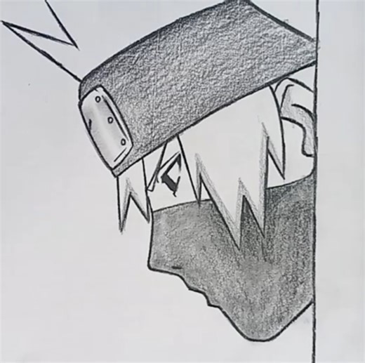 Easy Kakashi drawing tutorial for beginners #HowToDraw #DrawingTutorial #EasyDrawing #StepByStepDrawing #ArtVideo #DrawingForBeginners #PencilDrawing #SketchArt #ArtLovers #InstaArt #Draw | Dray Art King | Facebook