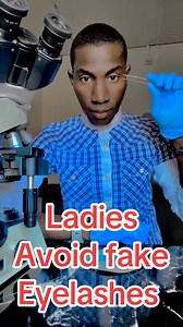 71K views · 1.3K reactions | Eyelash under microscope  ⚠️Wearing...