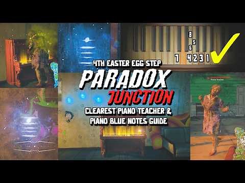 Paradox Junction 4th Easter Egg Steps (CLEAREST PIANO TEACHER & PIANO NOTE GUIDE)