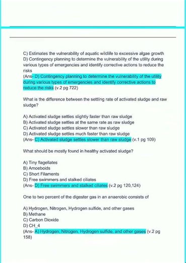 #learnexams Wastewater Treatment Operator Certification Test 2 Questions Answers latest video