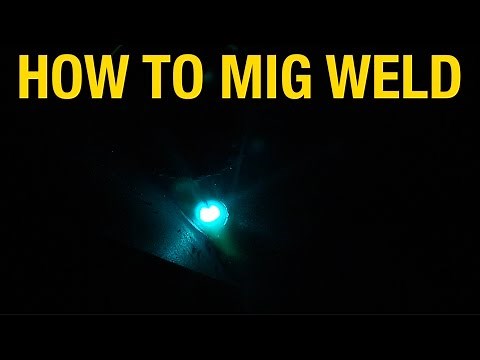Welding With the MIG 175 Welder - Watch How to MIG Weld Up Close! - Eastwood