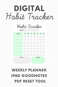 Digital Habit Tracker - Etsy UK