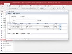 Curso de ACCESS VBA 18 Inserindo Botoes em SubFormulario