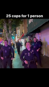 How many cops do you need for one person? | Filmthepolicela