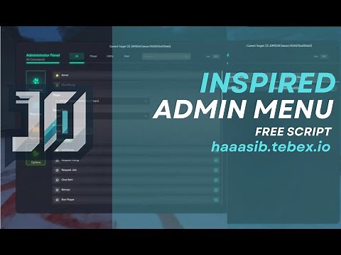 [FREE] [QBCore] V4 Inspired Admin Menu Script