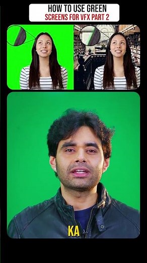 Perfect Green Screen in 5 Minutes #VFX #FilmGyaan #Shorts