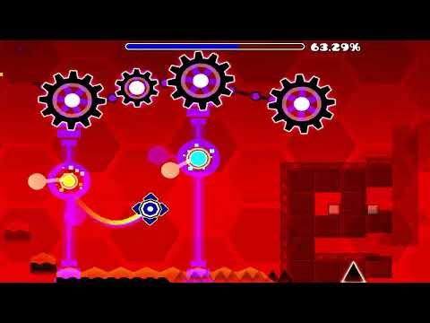 Geometry Dash - Level 17 Blast Processing (All 3 Coins)