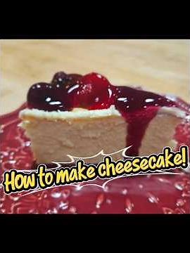 Crustless New York cheesecake tutorial (Gluten free)