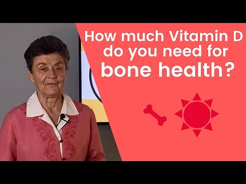 How much vitamin D do you need for bone health?