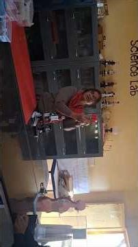 Flower dissection, pollen, and ovule microscopic view by 8th students #KPS Kyalanur