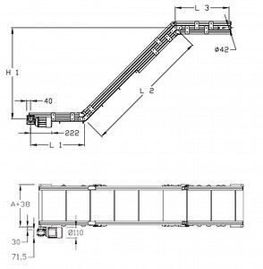 Inclined Belt Conveyor Systems From Wrightfield