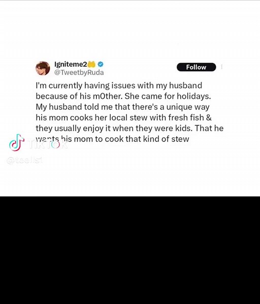 Conflict Over Mother-in-Law's Cooking at Home