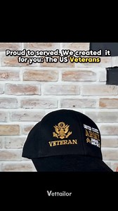 Honor the heroes every day with this embroidered cap—100% cotton, adjustable, and built for veterans. Add a free accessory to complete your story. | VetTailor - Custom Military Hats