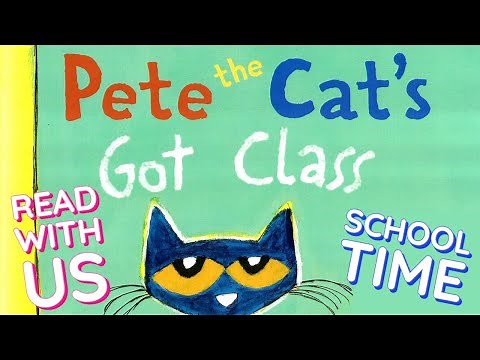📚➕😹 Pete the Cat's Got Class | GoKidz | Animated Read Aloud