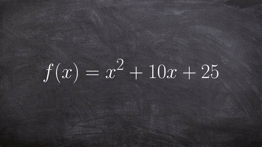 Determine the zeros for a polynomial by factoring
