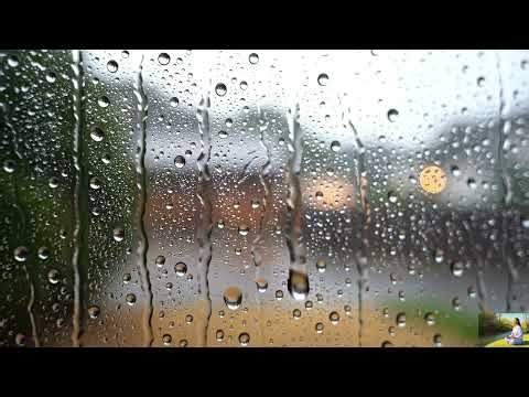 Gentle Rain on Window 🌧️ Calm Anxiety & Relax
