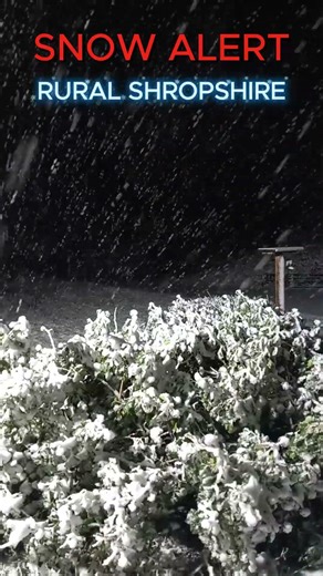 WARNING Heavy Snow Expected Rural Shropshire Weather Alert