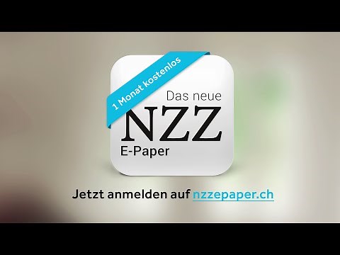 NZZ-E-Paper – Optimierte Zeitungsausgabe für Smartphone und Tablet