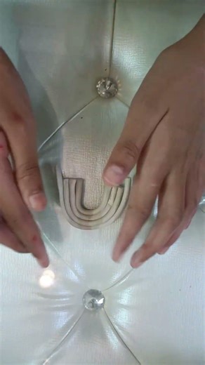 diy rainbow 🌈 keychain using mouldit clay #shortsyoutube