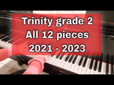 Trinity piano grade 2 2021-2023 | complete book in one video
